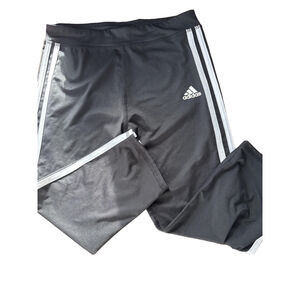 Girls Adidas Leggings, Size L/G, Black & White